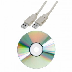 Logiciel de programmation AS3 sur CD avec Câble USB